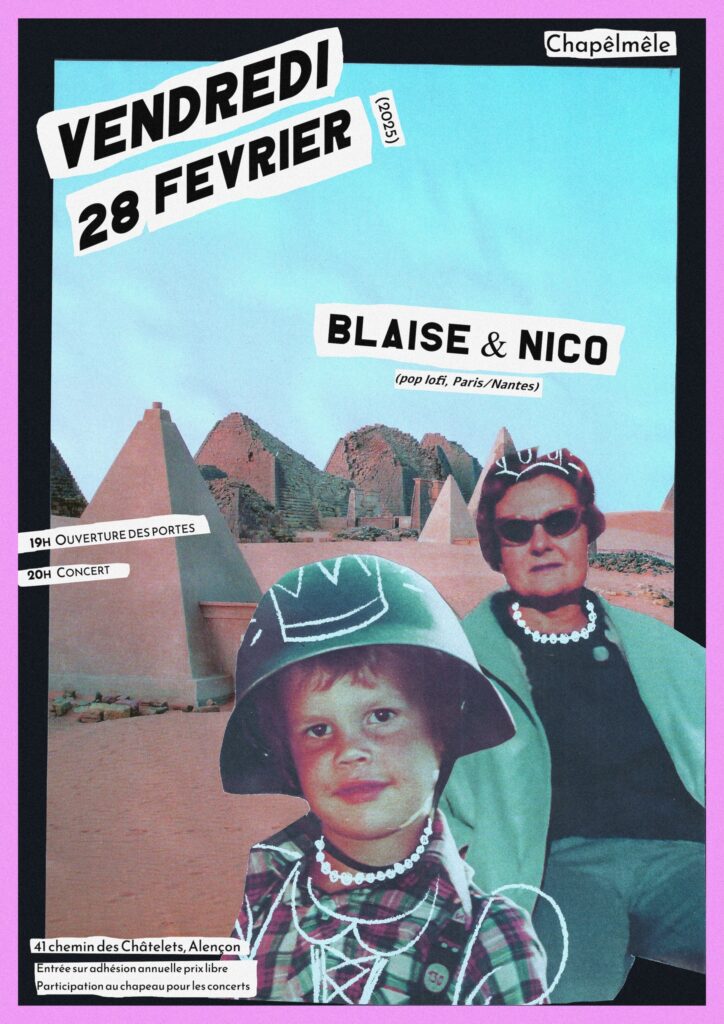 BLAISE & NICO (Pop lofi, Paris/Nantes)