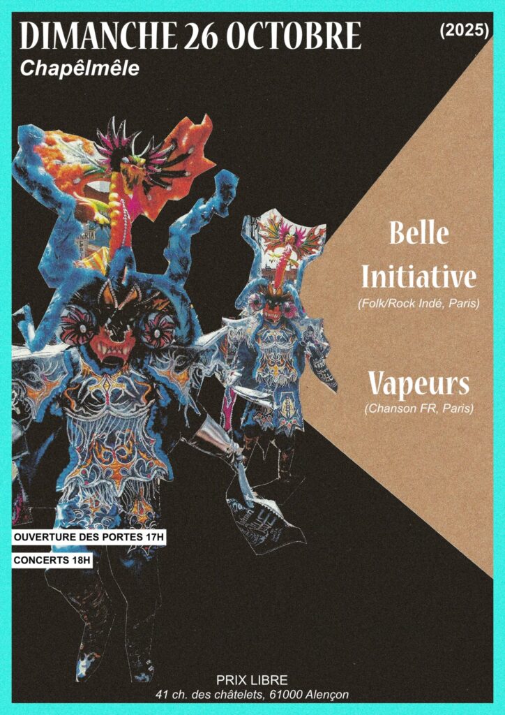 Concerts dominicaux : Belles Initiative / Vapeurs